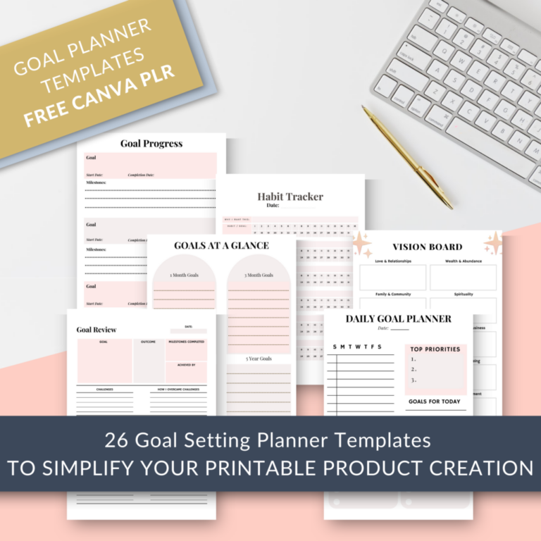 PLR Templates the Secret to Fast and Easy Printable Product Creation